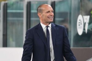 Massimiliano Allegri in primo piano