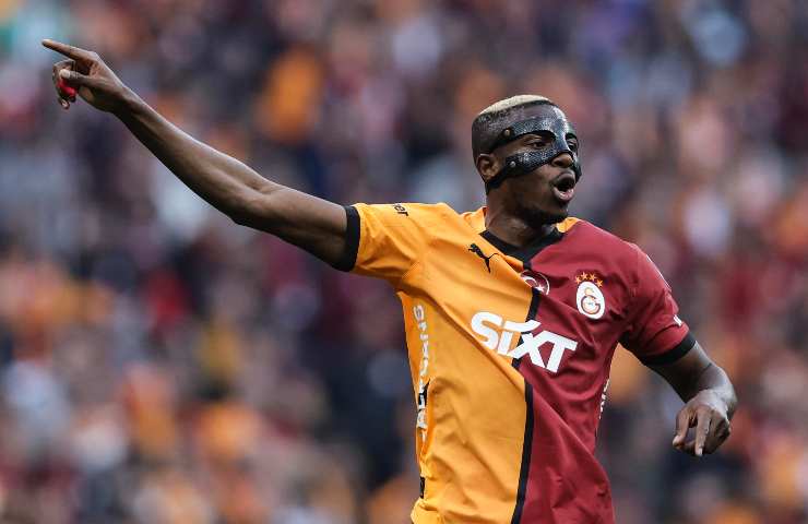 Osimhen in maglia Galatasaray