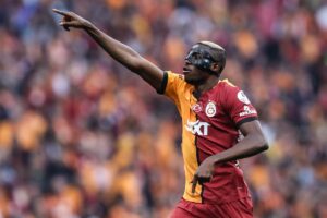 Victor Osimhen in maglia Galatasaray