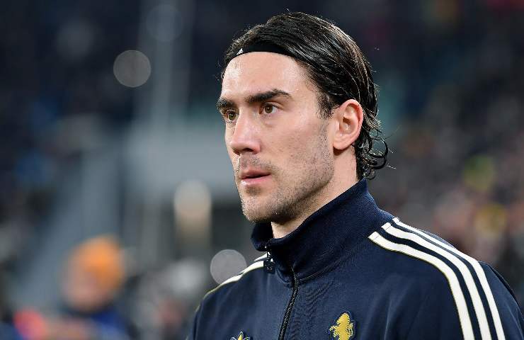 Vlahovic entra in campo