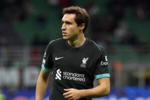 chiesa in campo con il liverpool