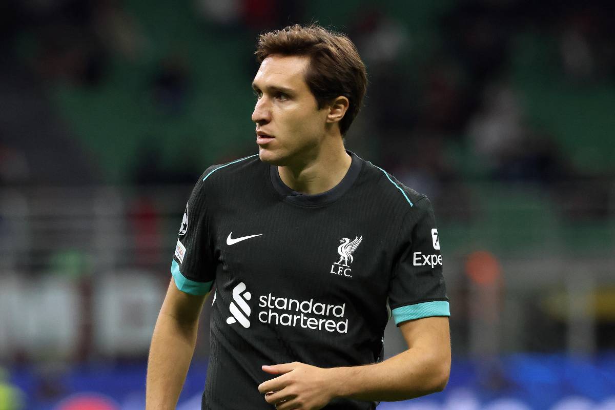 chiesa in campo con il liverpool