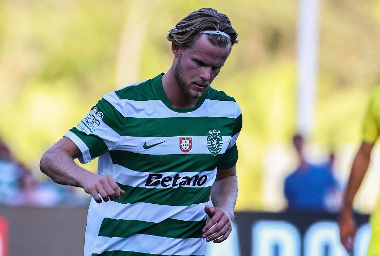 hjulmand con lo sporting lisbona 