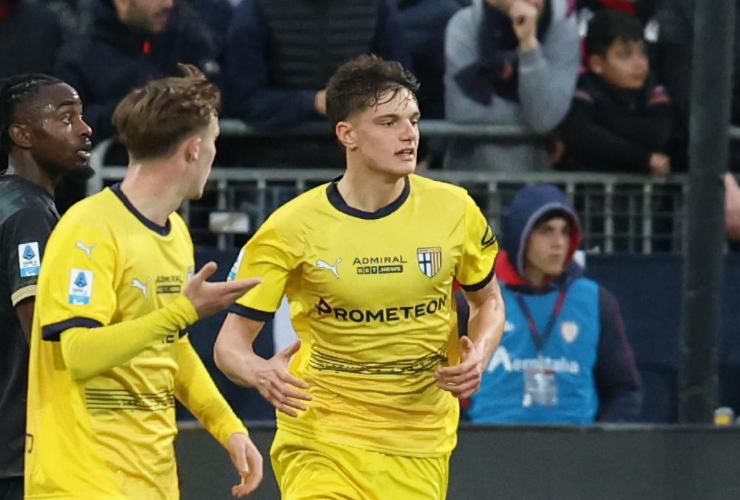 leoni con il parma