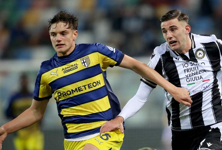 leoni e lucca in campo