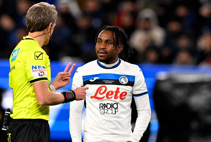 lookman con l'atalanta
