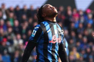 lookman con l'atalanta