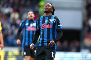lookman con l'atalanta