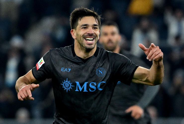 simeone esulta col napoli
