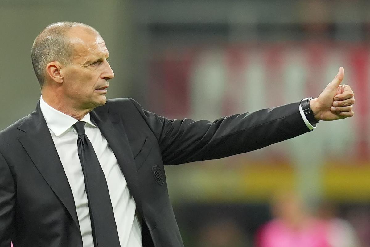 Massimiliano Allegri, tecnico del Milan