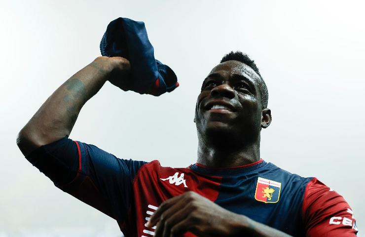 Balotelli con i tifosi