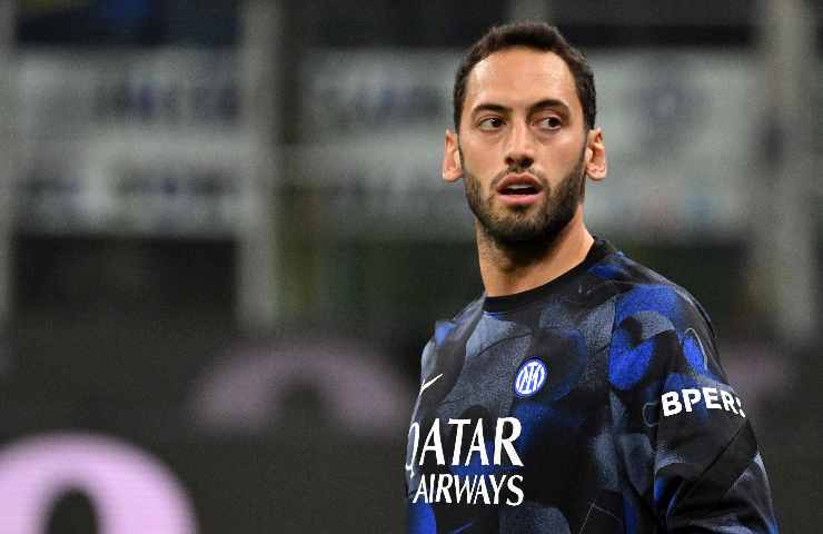 Calhanoglu in primo piano
