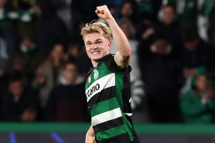 Conrad Harder, attaccante dello Sporting