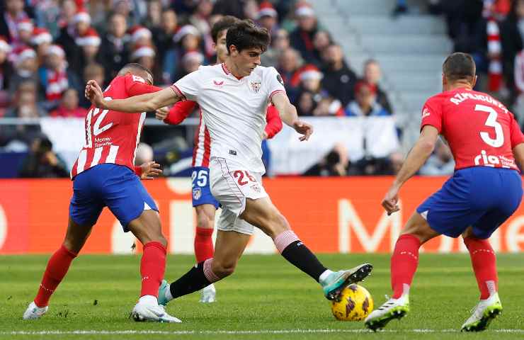 Juanlu Sanchez in azione