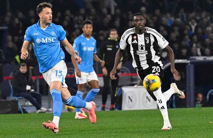 Kolo Muani contro il Napoli