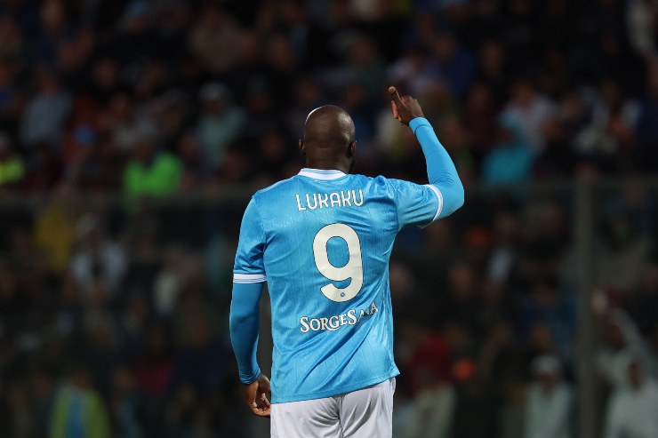 Romelu Lukaku, attaccante del Napoli