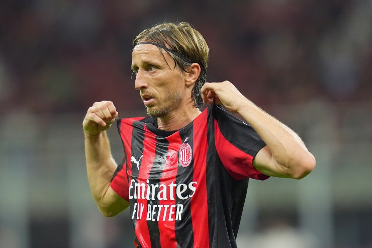 Luka Modric, centrocampista del Milan