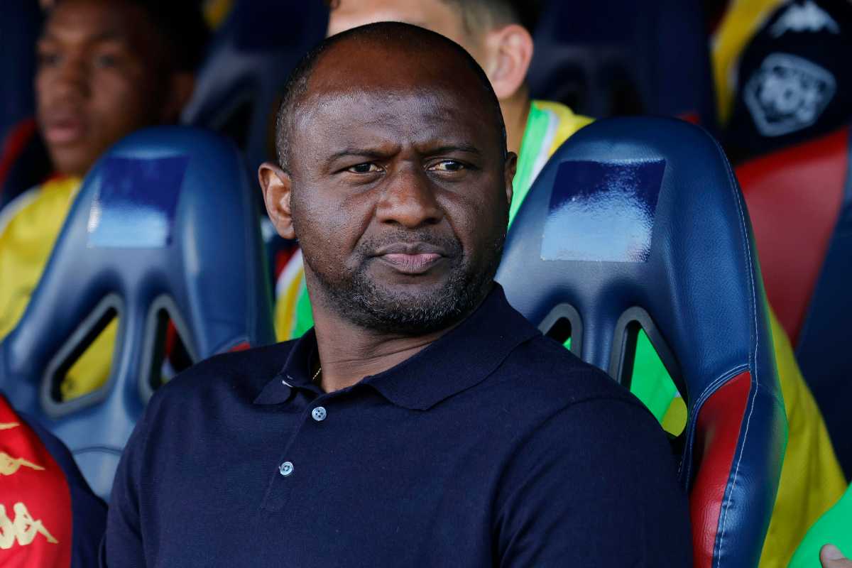 Vieira in panchina