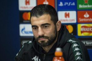 Albiol in conferenza stampa