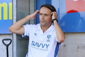 Simone Inzaghi in panchina