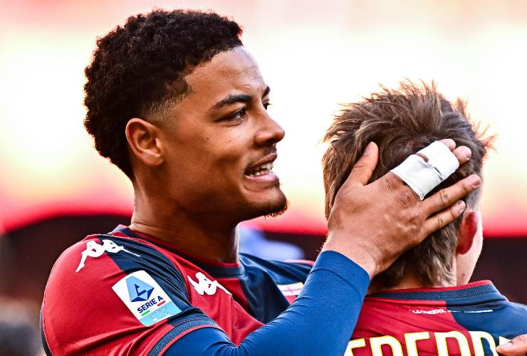 de winter con il genoa