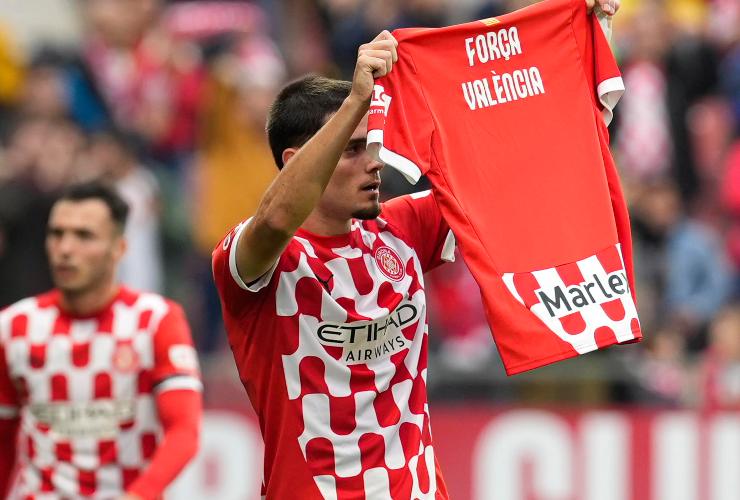 gutierrez esulta con il girona 