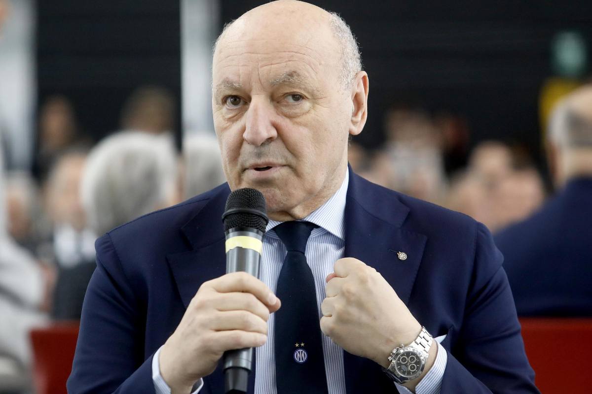il presidente dell'inter marotta