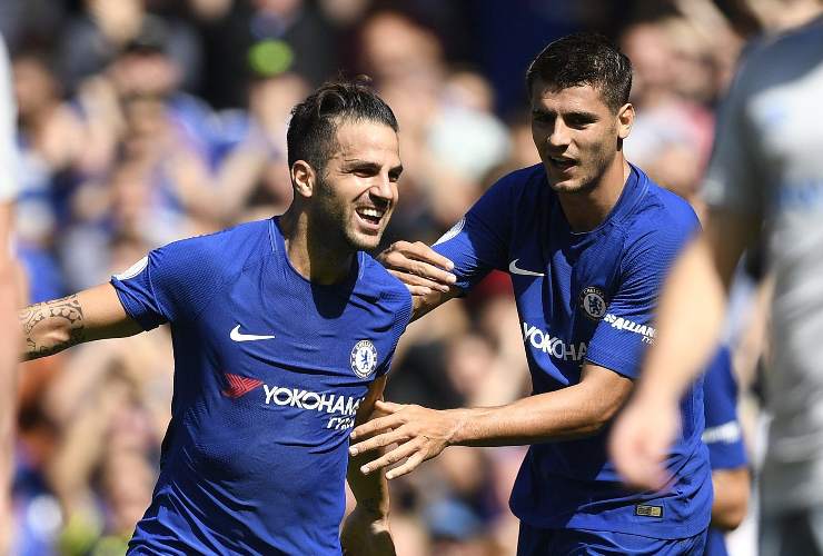 fabregas e morata insieme al chelsea