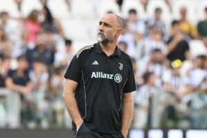 tudor in allenamento con la juventus