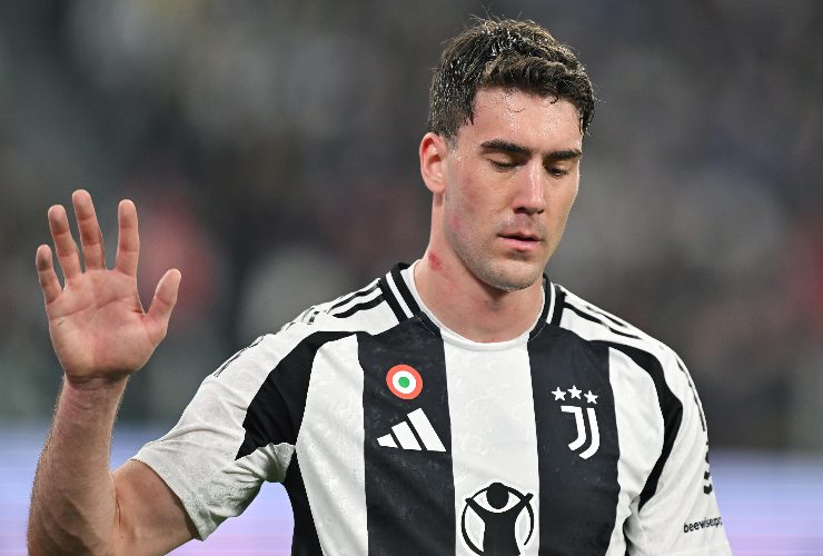 vlahovic con la juventus