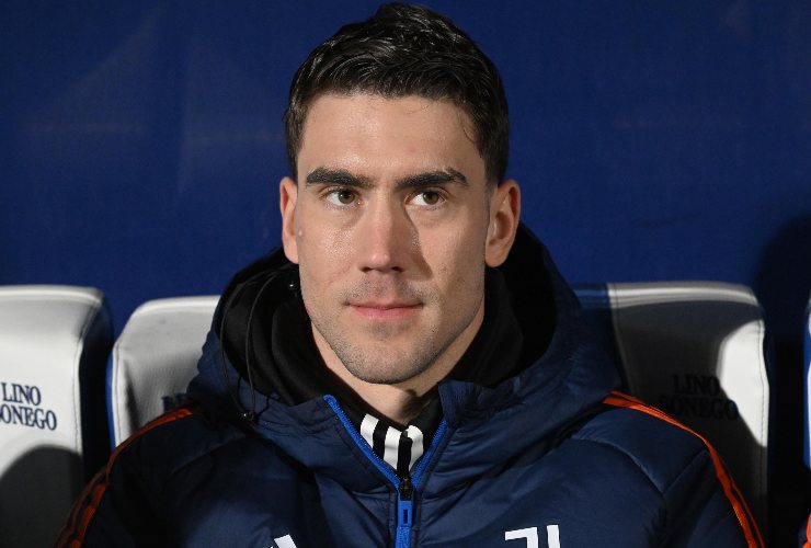 vlahovic in panchina 
