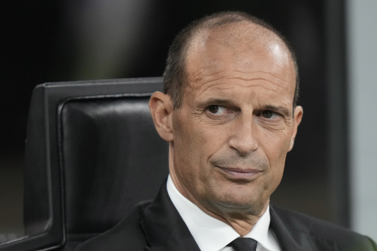 L'allenatore del Milan Max Allegri