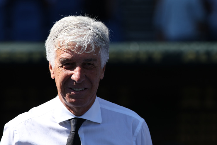 L'allenatore della Roma Gian Piero Gasperini