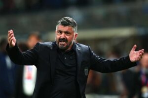 Gennaro Gattuso sulla panchina dell'Italia