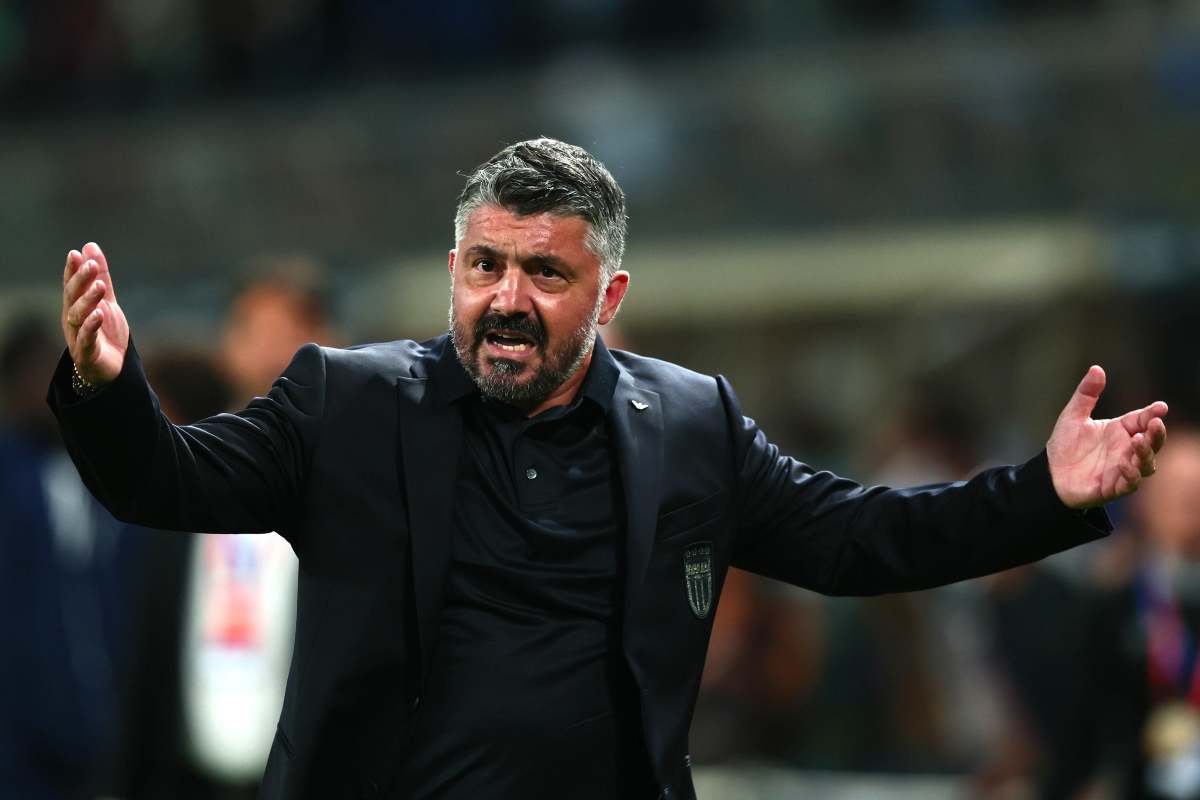 Gennaro Gattuso sulla panchina dell'Italia