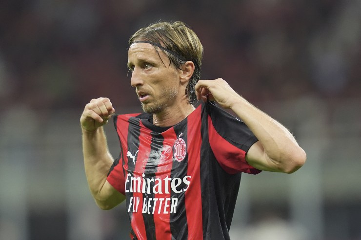 Luka Modric, centrocampista del Milan