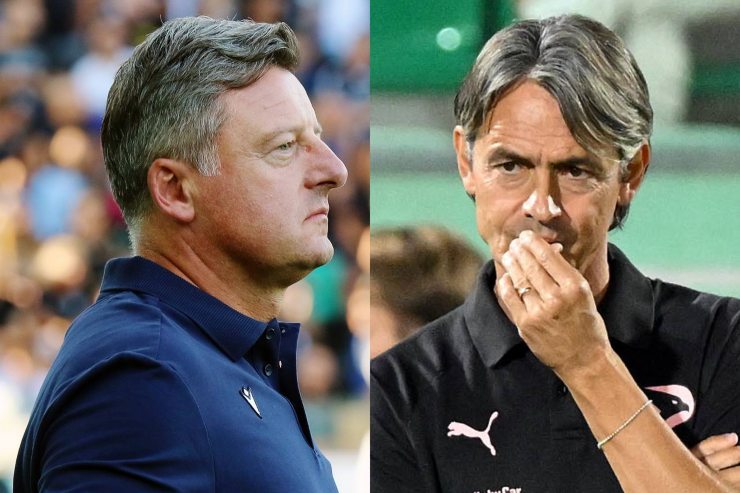 Kosta Runjaic e Filippo Inzaghi