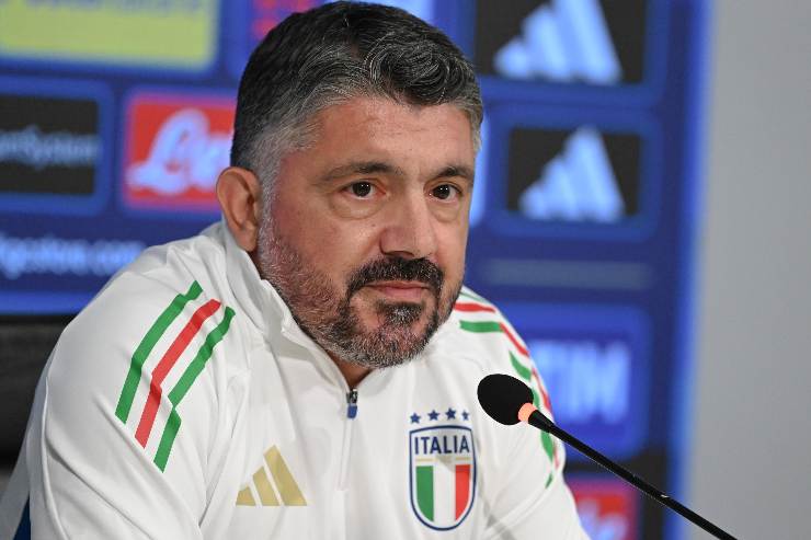 Gattuso in conferenza stampa