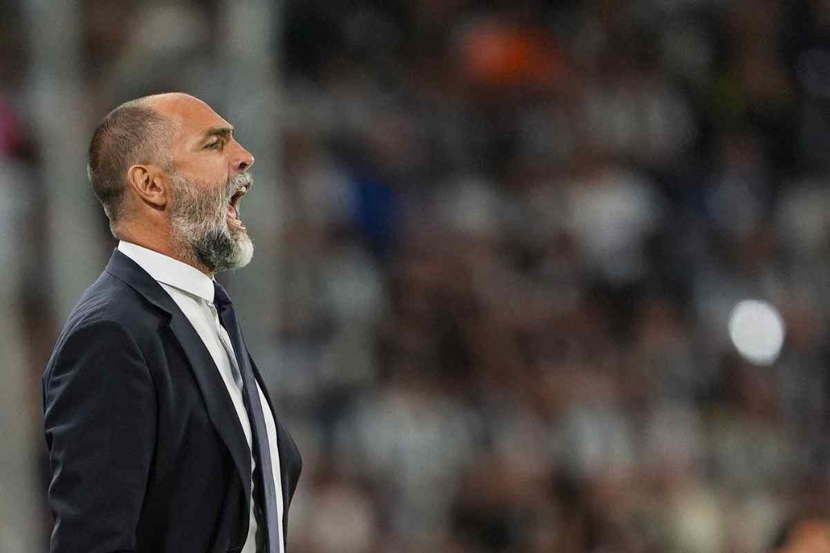 Igor Tudor urla ai suoi dalla panchina