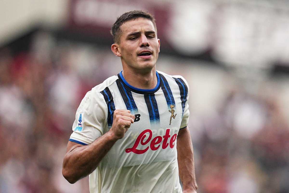 Nikola Krstovic esulta dopo il gol