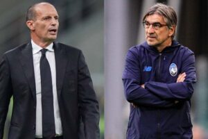 Massimiliano Allegri e Ivan Juric