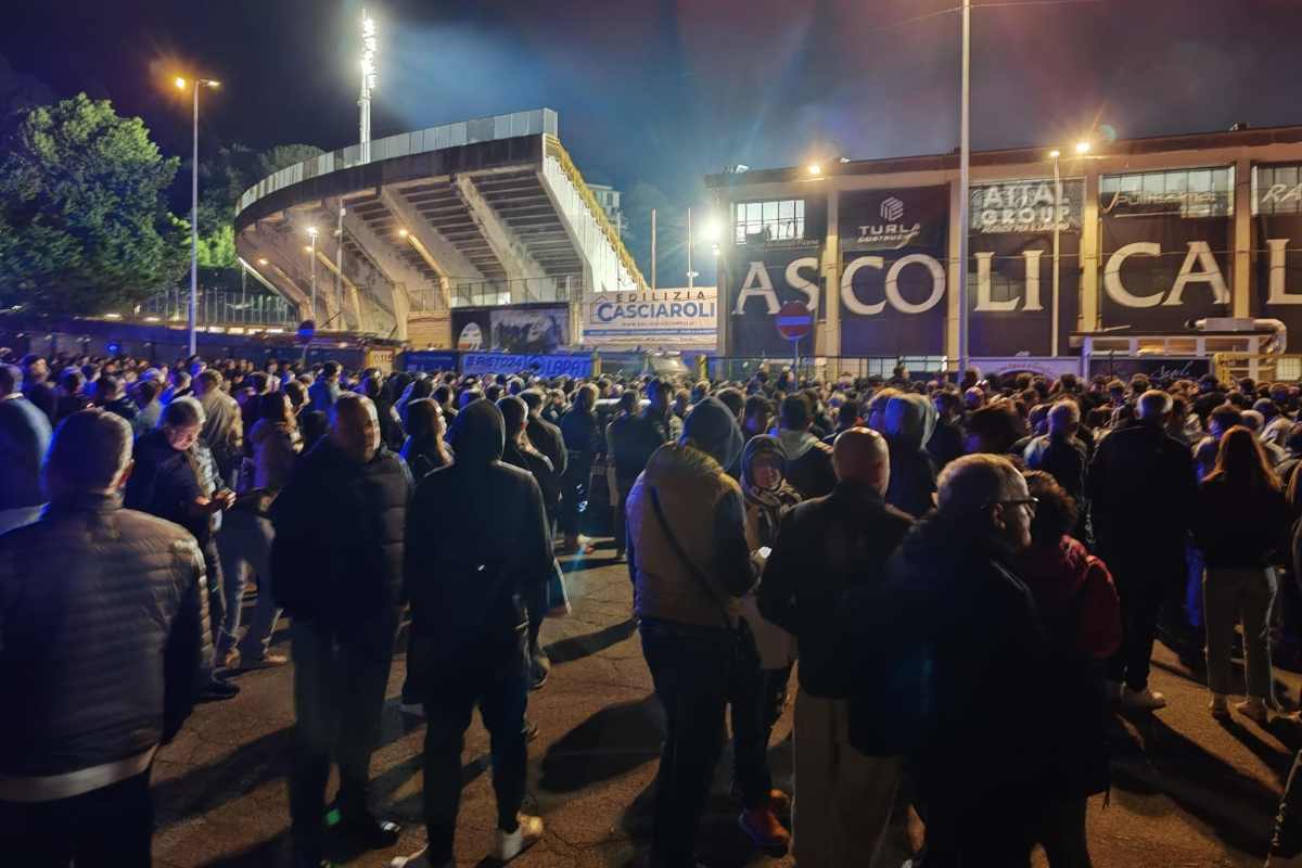 I tifosi dell'Ascoli