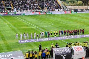 Ascoli e Sambenedettese in campo