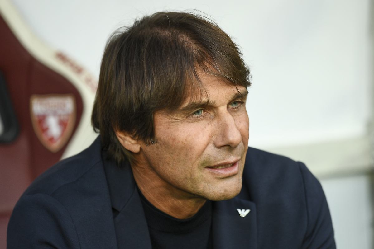 Il tecnico del Napoli Antonio Conte