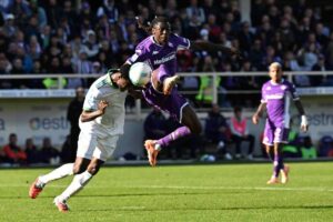 Fiorentina e Roma in campo
