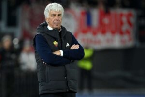 Gasperini a bordo campo