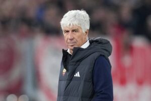Gian Piero Gasperini accigliato