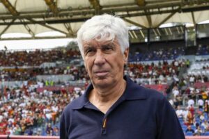 Gian Piero Gasperini accigliato