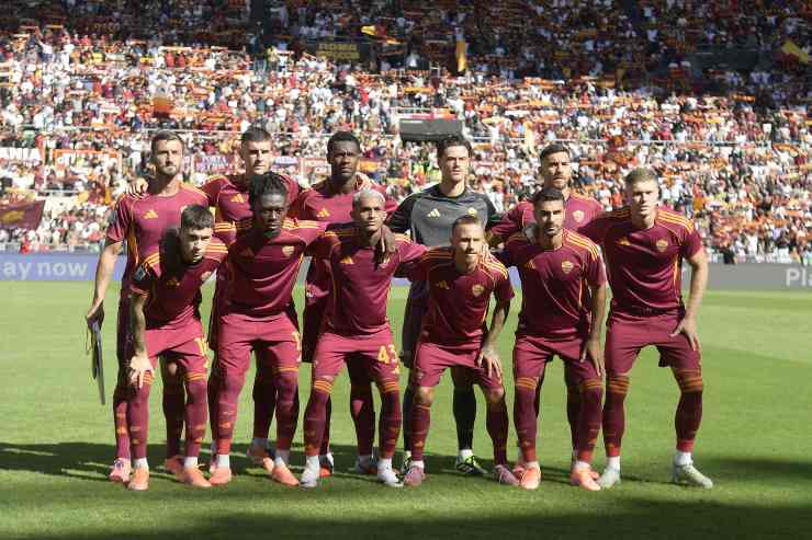 La formazione della Roma contro il Verona