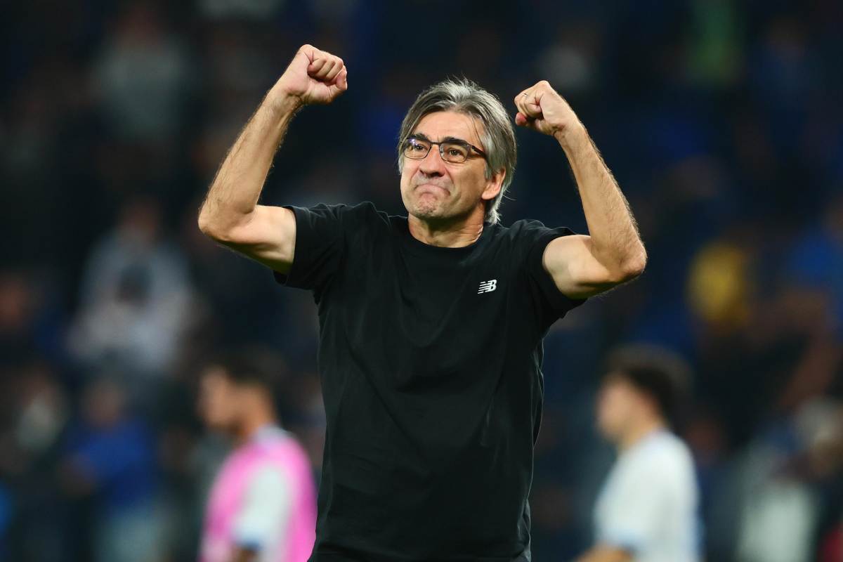 Juric esulta dopo la vittoria